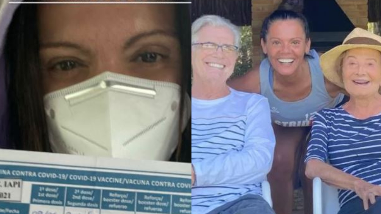 Nora de Tarcísio Meira e Glória Menezes recebe segunda dose e alfineta presidente Bolsonaro: “Ele não!”