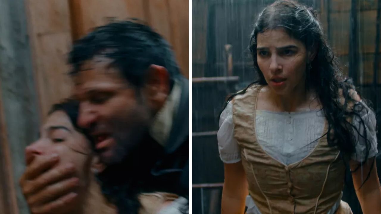 Nos Tempos do Imperador: Pilar é enganada e acaba desmaiando ao ser atacada por desconhecido: “Me ajuda”