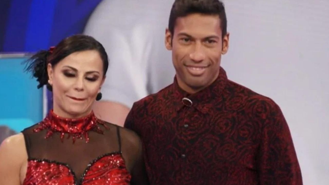 Parceiro de Viviane Araújo no ‘Dança’ desabafa após atriz ser eliminada pelo público: “Superação’