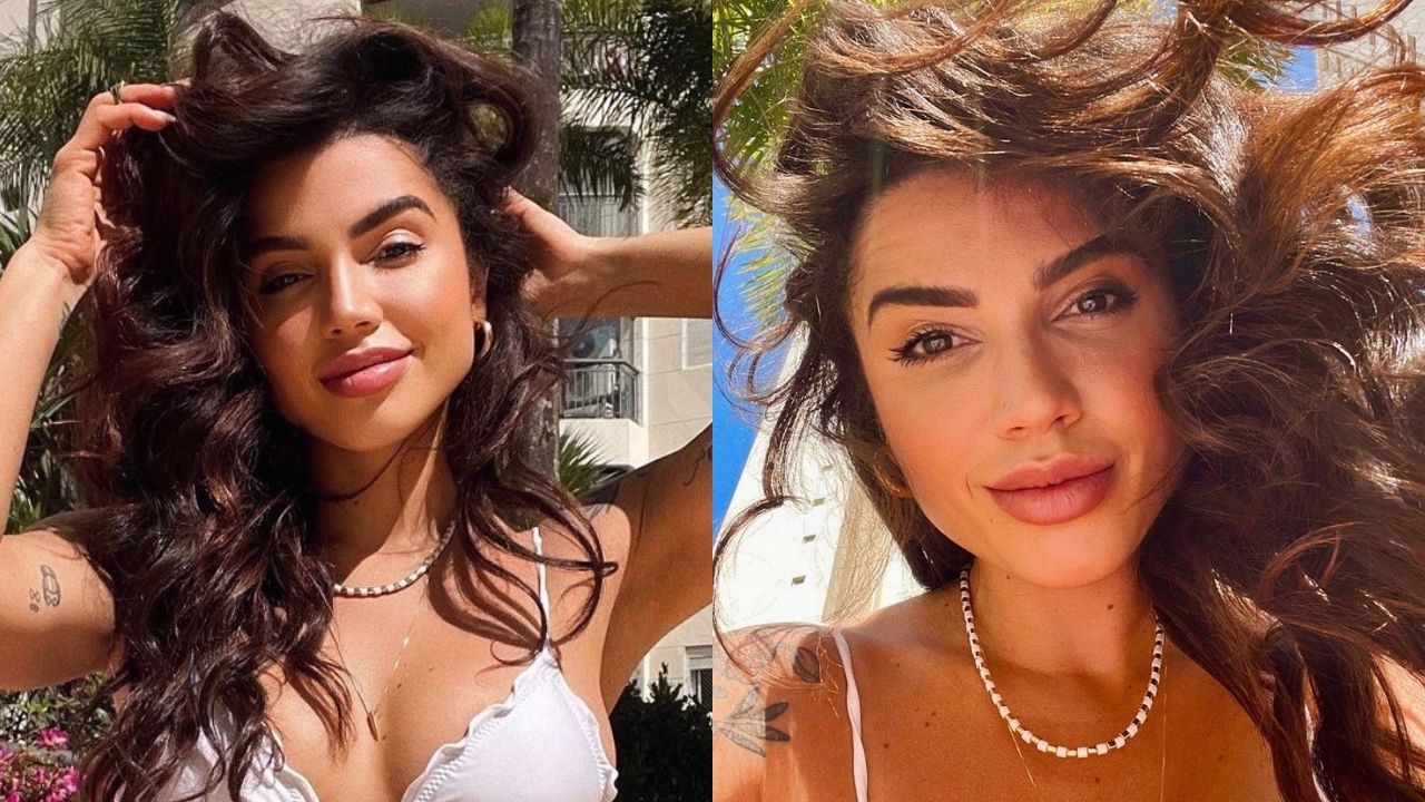 De biquíni, ex-BBB Paula Amorim ostenta abdome definidíssimo e exibe tatuagem discreta no quadril: “Divina”