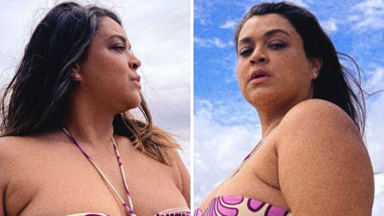 Ao completar 47 anos, Preta Gil posa com biquíni ousado em fotos sem edições: “Linda, maravilhosa e plena!”
