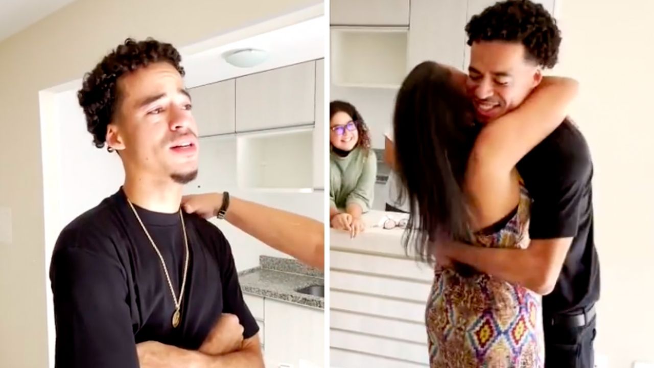 Rapper comove a internet ao comprar apartamento para a tia: “Dia mais feliz da minha vida”