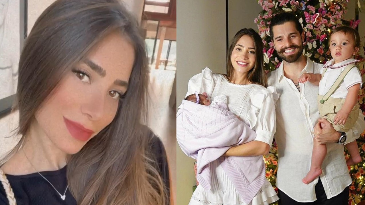 Mãe de 2 bebês, Romana Novais confessa que a rotina da maternidade é enlouquecedora às vezes: “Tento me controlar”