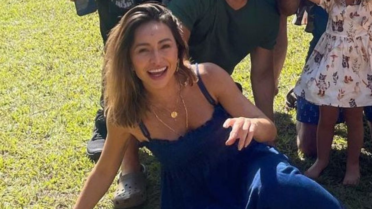 Sabrina Sato aproveita fim de semana com a família em fazenda e se declara: “Muito amor”