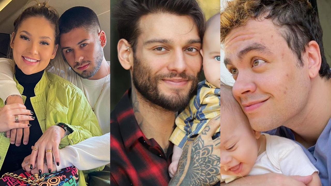 A vida mudou! No Dia dos Pais, conheça 7 famosos que vão comemorar a data pela primeira vez