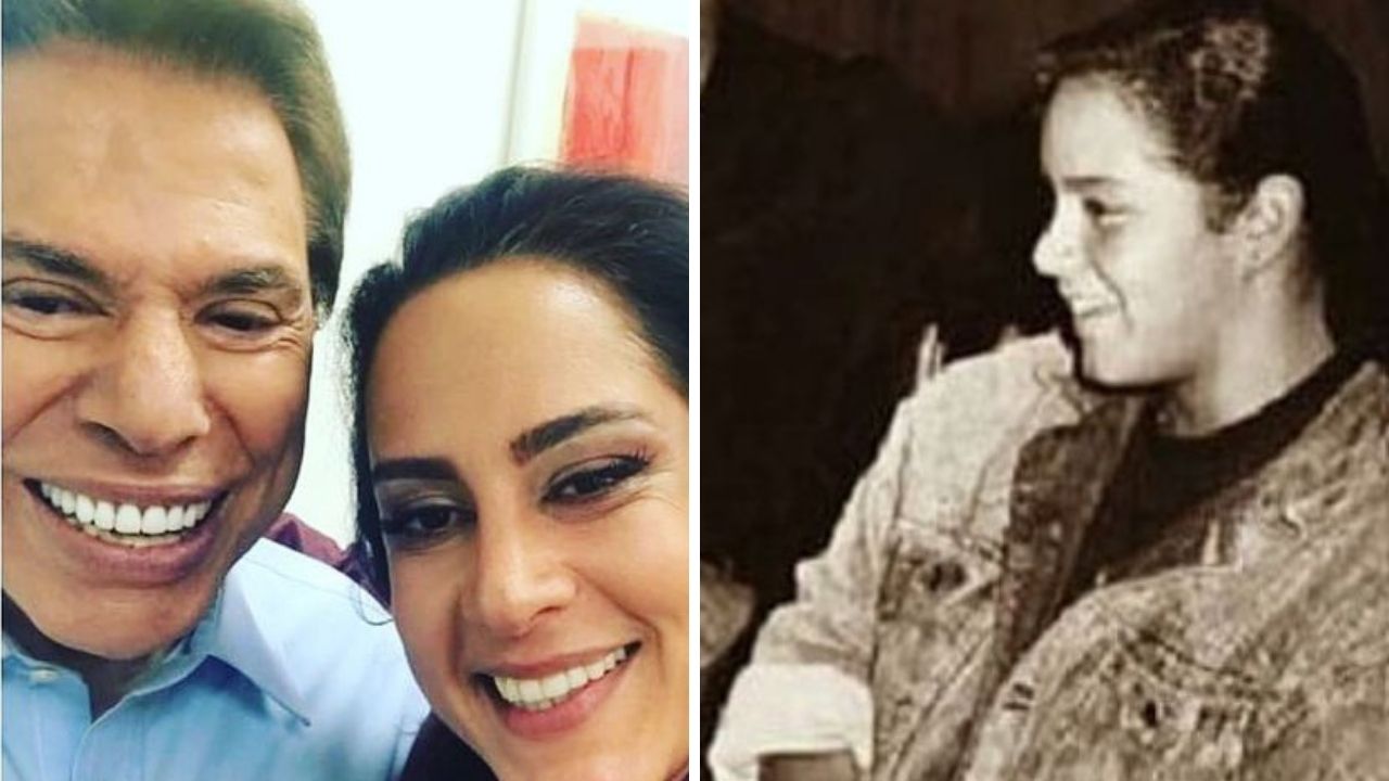 Silvia Abravanel resgata foto do fundo do baú com Silvio Santos para comemorar 40 anos do SBT: “Gratidão”