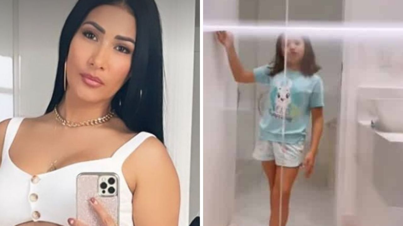 Filha de Simaria dá novo uso para o banheiro do pai após a separação: “O que você aprontou?”