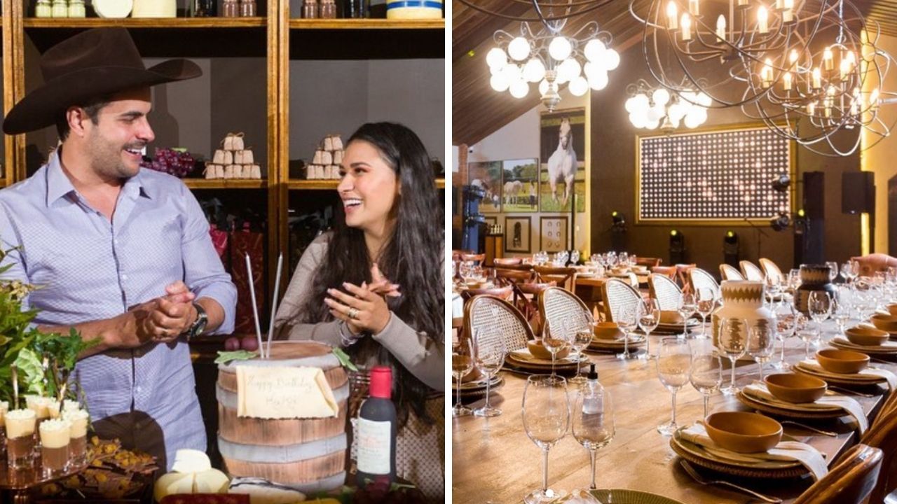 Simone surpreende o marido, Kaká Diniz, com festa luxuosa de aniversário: “Foi emocionante”