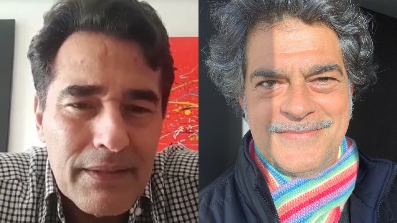 Comovido, Luciano Szafir pede orações para Eduardo Moscovis, que está com Covid-19: ”Isso me toca”