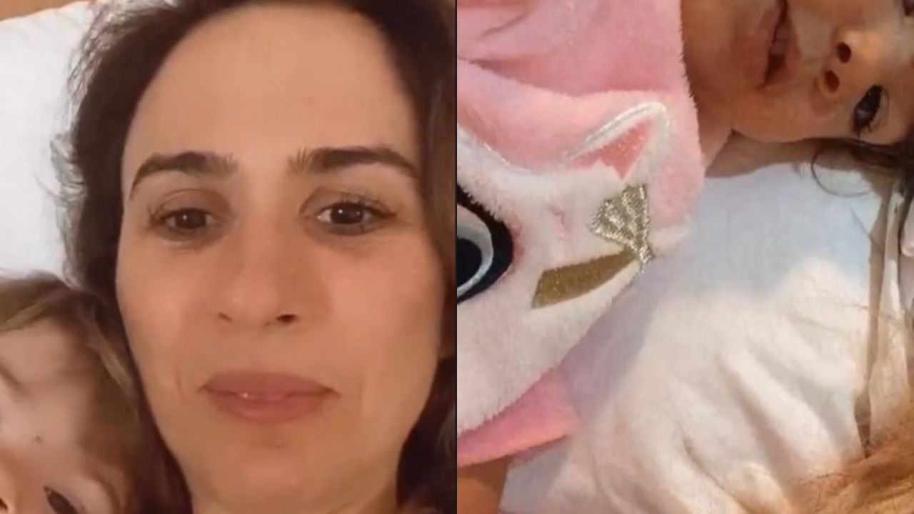 Tatá Werneck mostra Clara Maria começando a falar as primeiras palavras e derrete seguidores: “Não aguento”