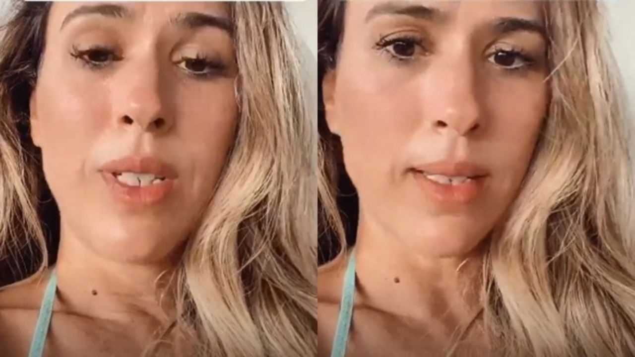 Tatá Werneck desabafa após material de seu programa ser jogado no lixo: “Tô bem chateada”
