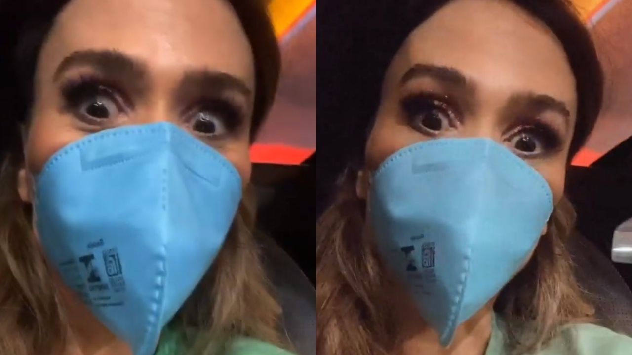 Tatá Werneck vive perrengue ao precisar enguiçar o carro e brinca: “Coisa bem animada para terminar a sexta”