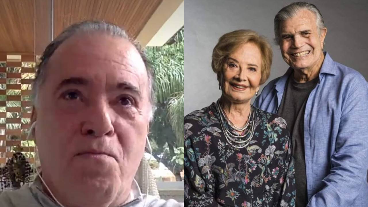 Tony Ramos dá detalhes do último encontro com Tarcísio Meira antes de sua morte: “Demos amplas risadas”