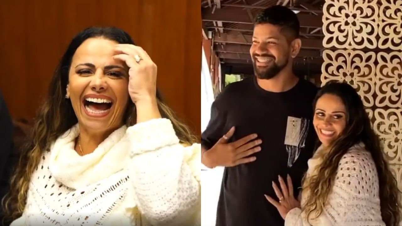 Ansiosa, Viviane Araújo não economiza e mostra detalhes luxuosos da cerimônia de casamento: “Contando os minutos”