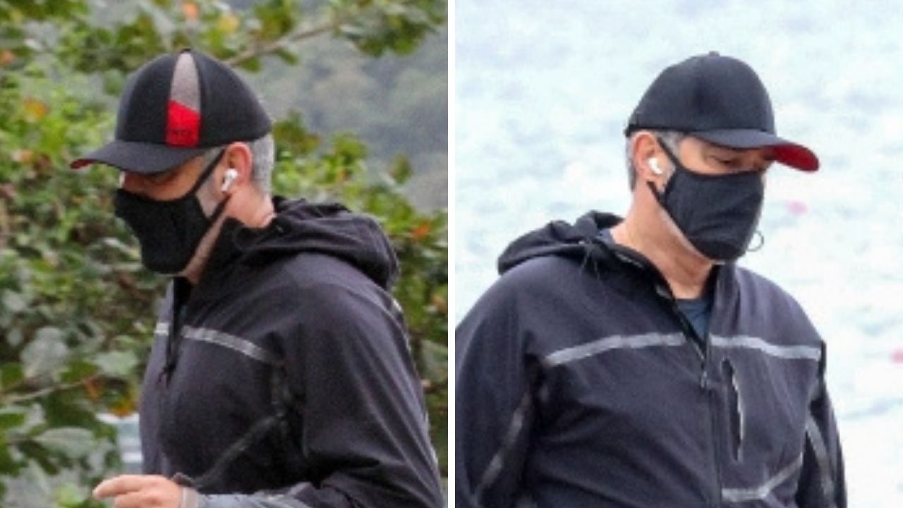 Misterioso! Aos 57 anos, William Bonner é flagrado correndo pra manter o físico jovial