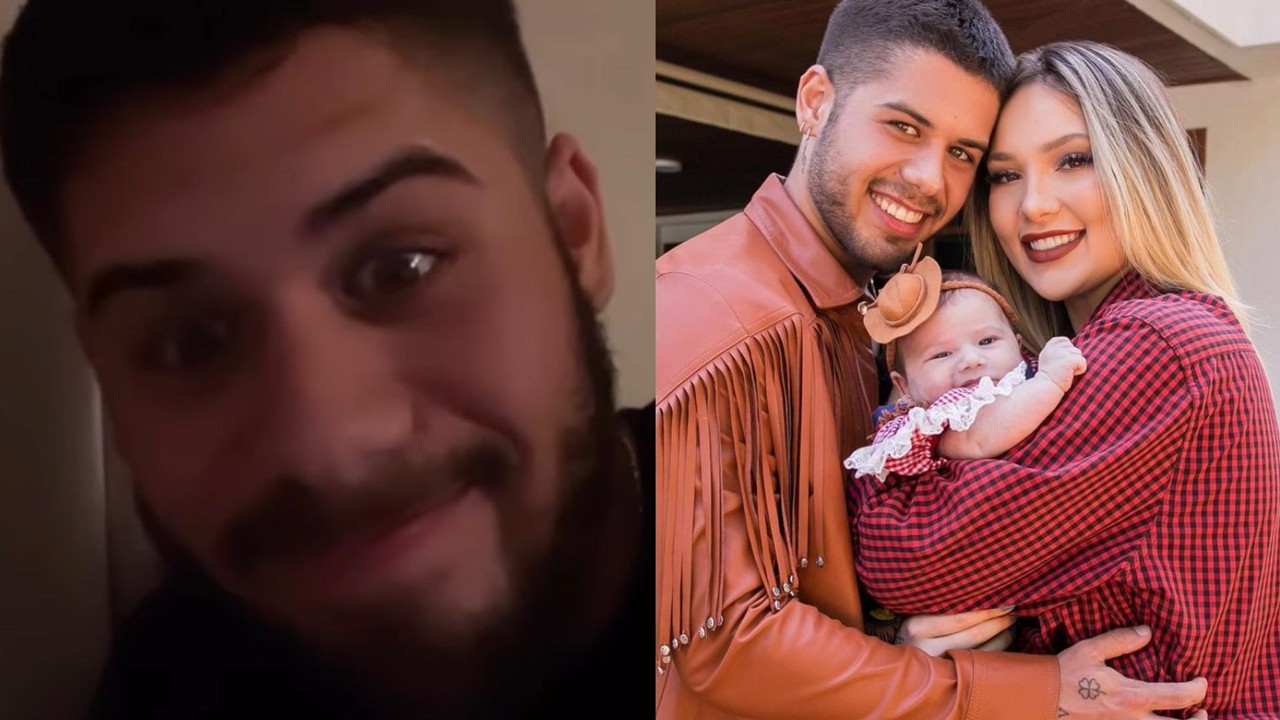 Não gostou! Zé Felipe fala sobre o período de resguardo após o nascimento da filha, Maria Alice: “Ruim”