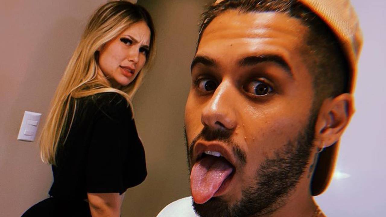 Ousado, Zé Felipe surge com ‘mão boba’ no bumbum de Virgínia Fonseca em registro íntimo: “Safadinho”