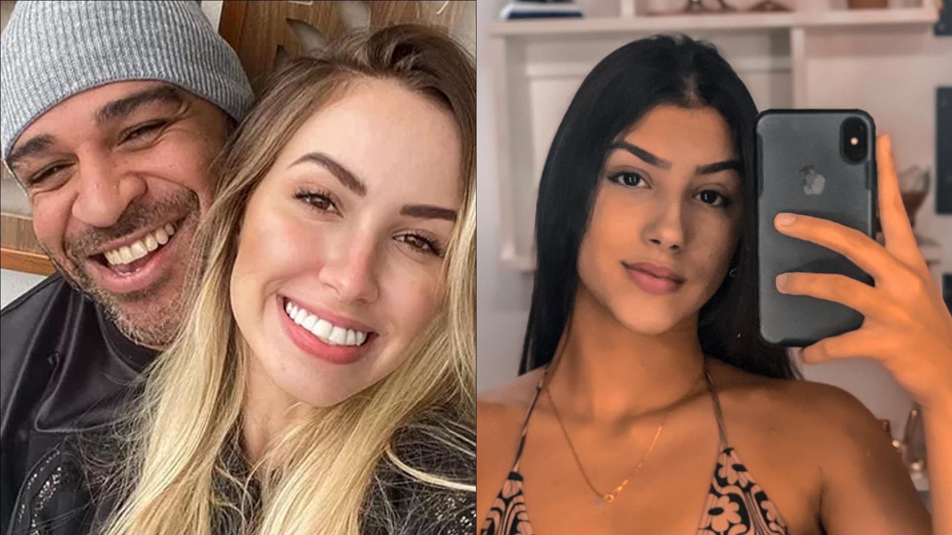 Adriano Imperador larga neta de Gretchen e tenta reconciliação com ex-noiva