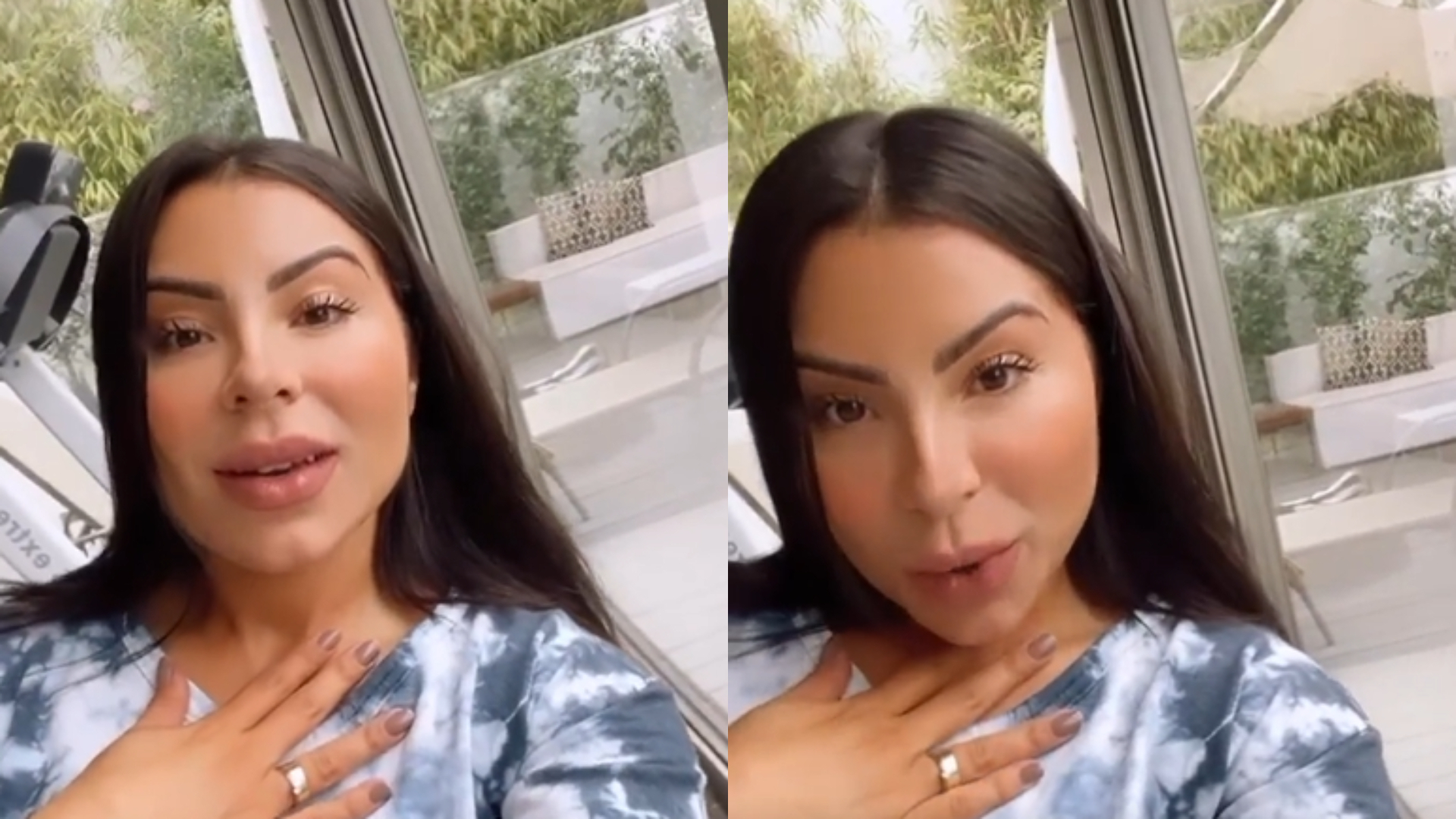 Esposa de Thammy Miranda desabafa e revela pico de estresse: “Não é fácil”