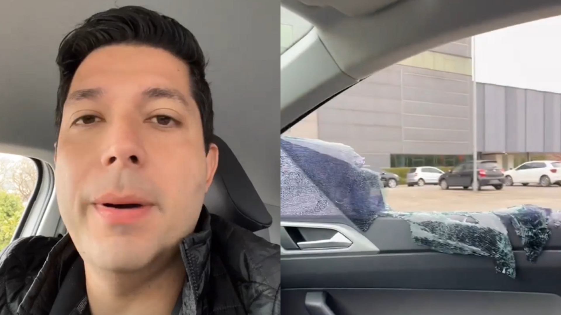 Apresentador da Globo se desespera ao ter veículo invadido por ladrão: “Assustado”