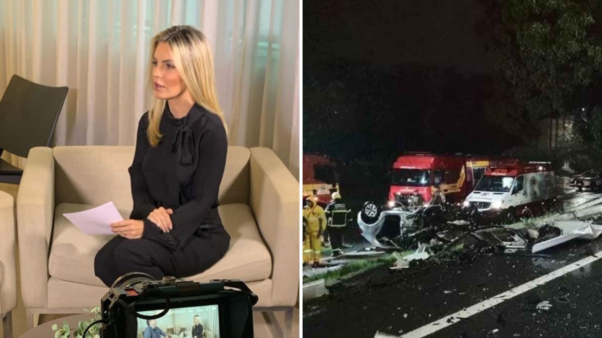 Apresentadora e o filho de 4 anos morrem em acidente gravíssimo; fãs estão em choque