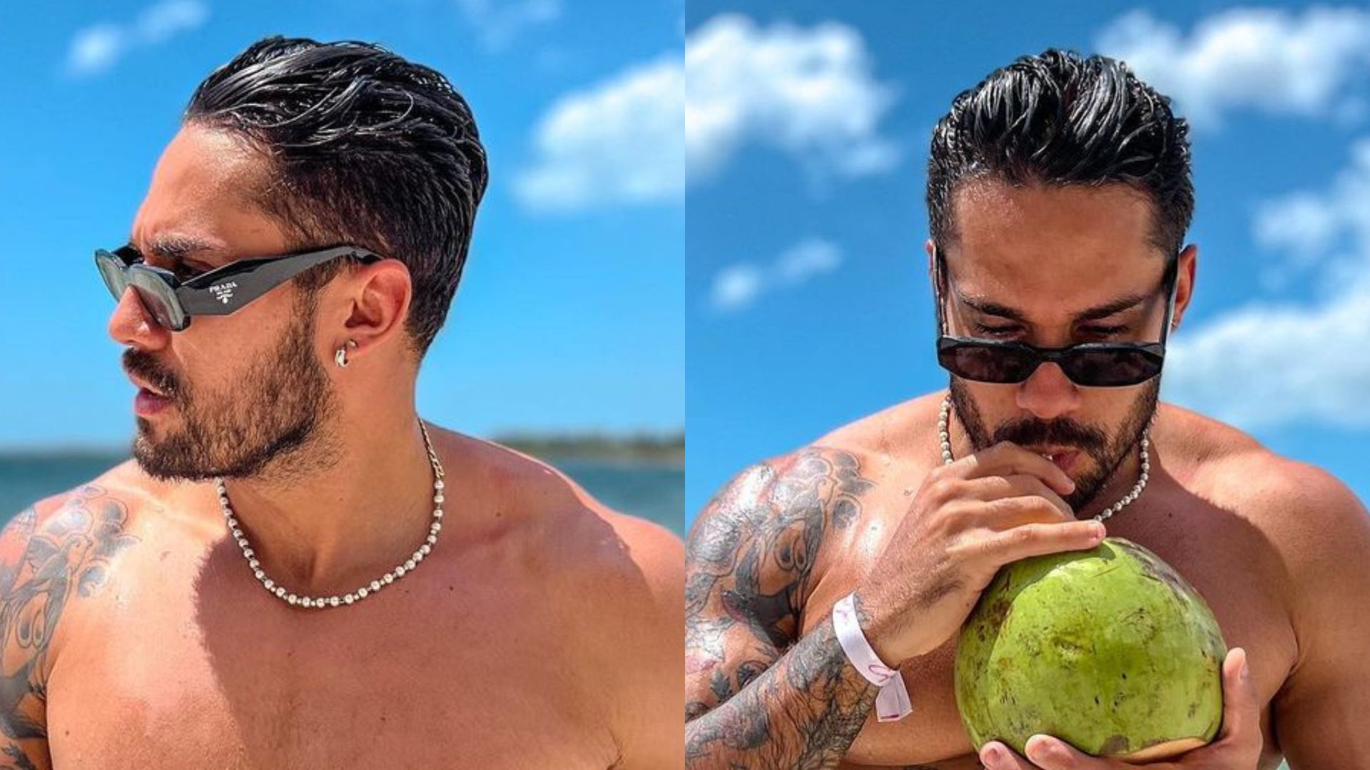 Bil Araújo surge sem camisa e impressiona com tanquinho trincado: “Sensacional”