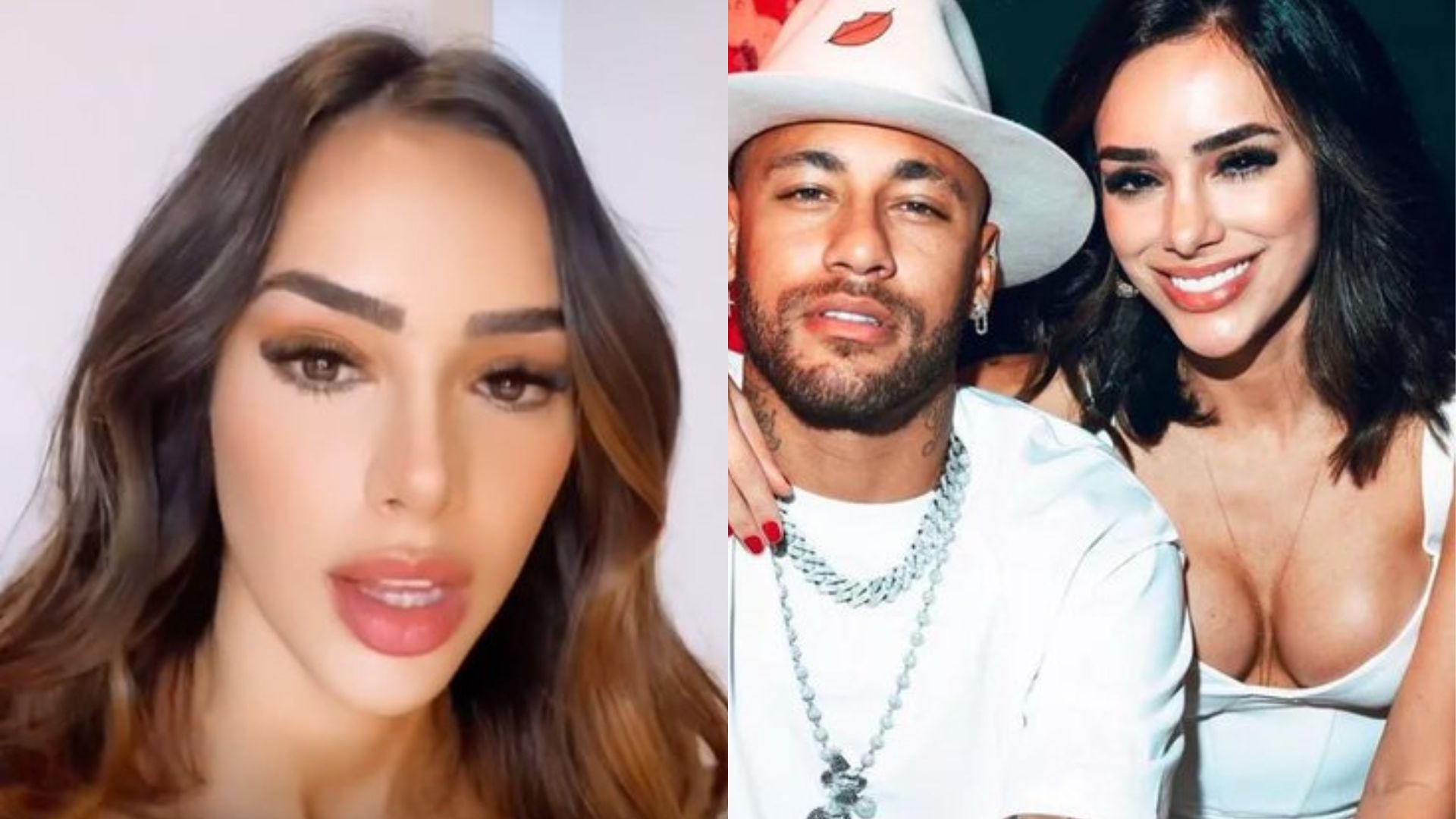 Bruna Biancardi nega traição de Neymar após rumores: “Para de falar besteira”