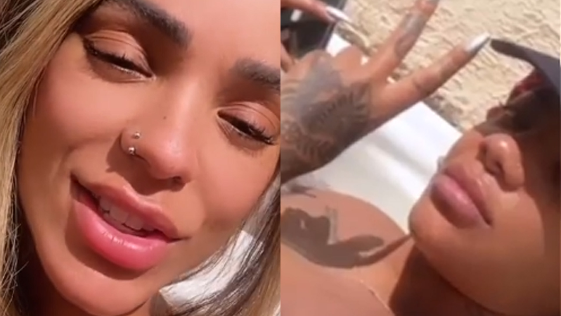 Brunna Gonçalves e Ludmilla aparecem nuas em banheira: “Hoje tem”
