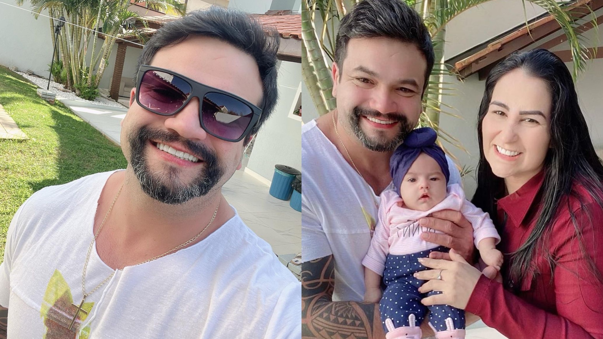 Marido de Fabiola Gadelha relata sua experiência como pai de primeira viagem: “Mais que babão”