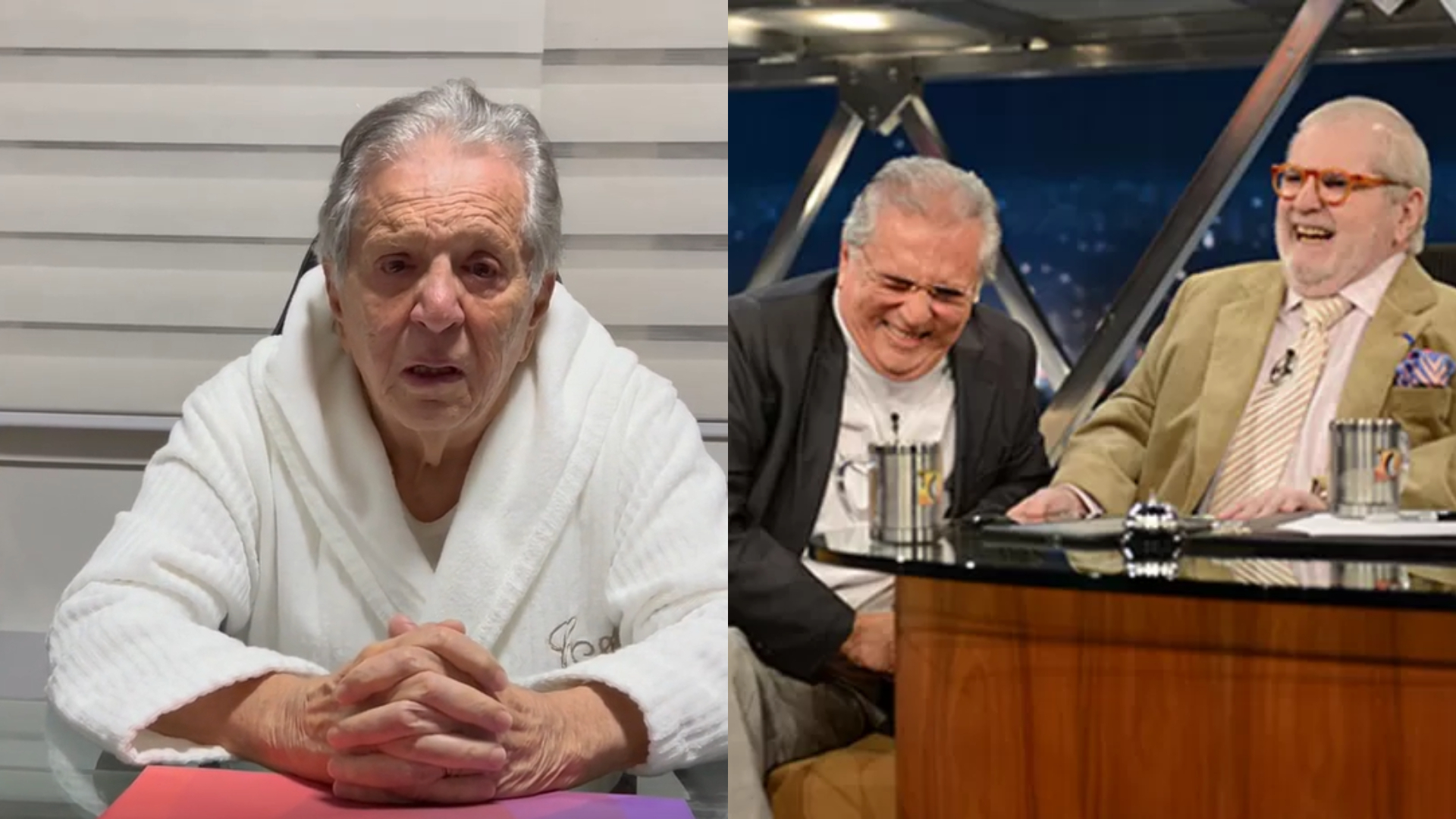 Carlos Alberto de Nóbrega surge aos prantos ao se despedir de Jô Soares: “Gênio”