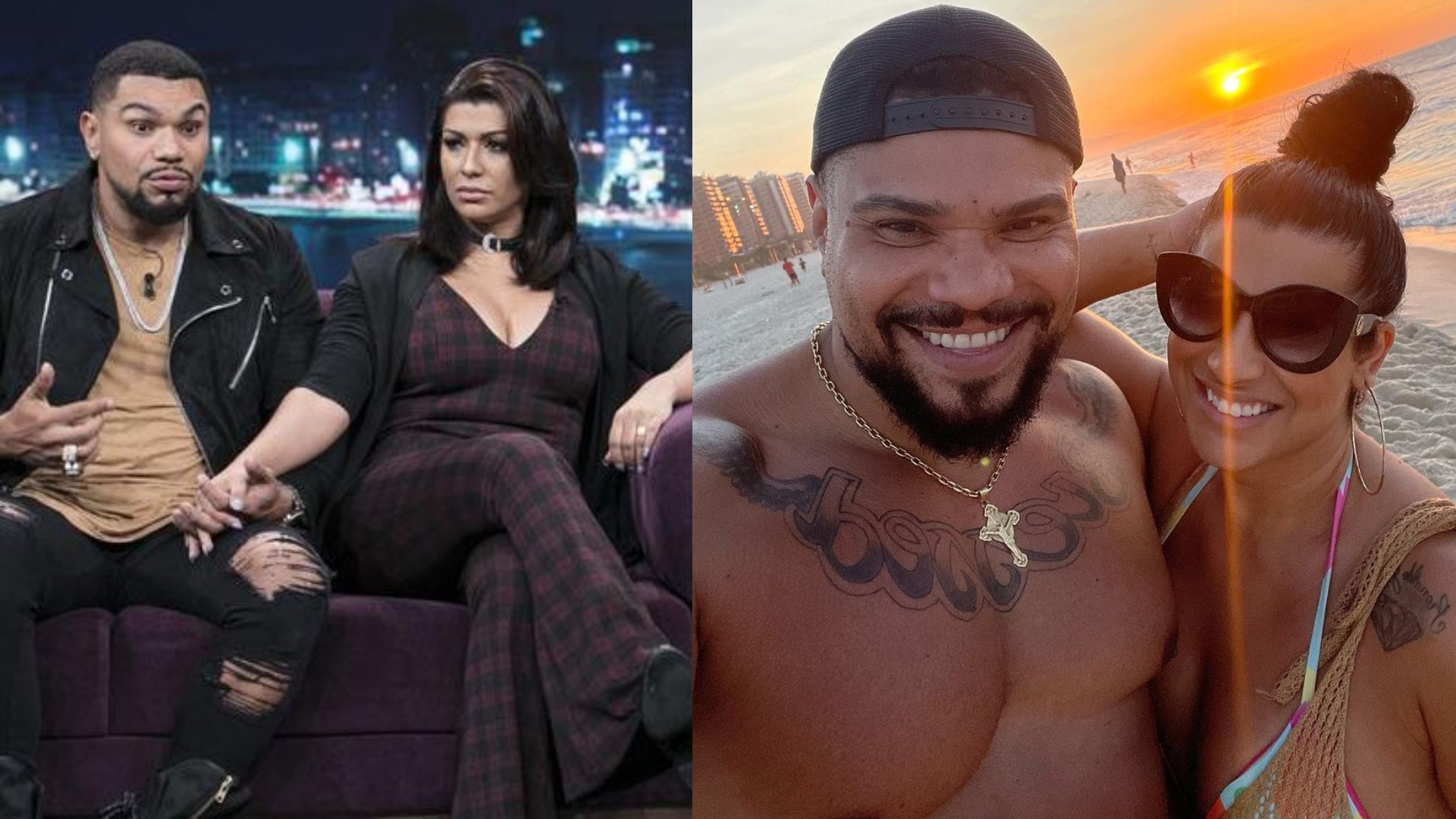 Agressão, traição e sexo a três: o casamento polêmico de Naldo Benny e Ellen Cardoso