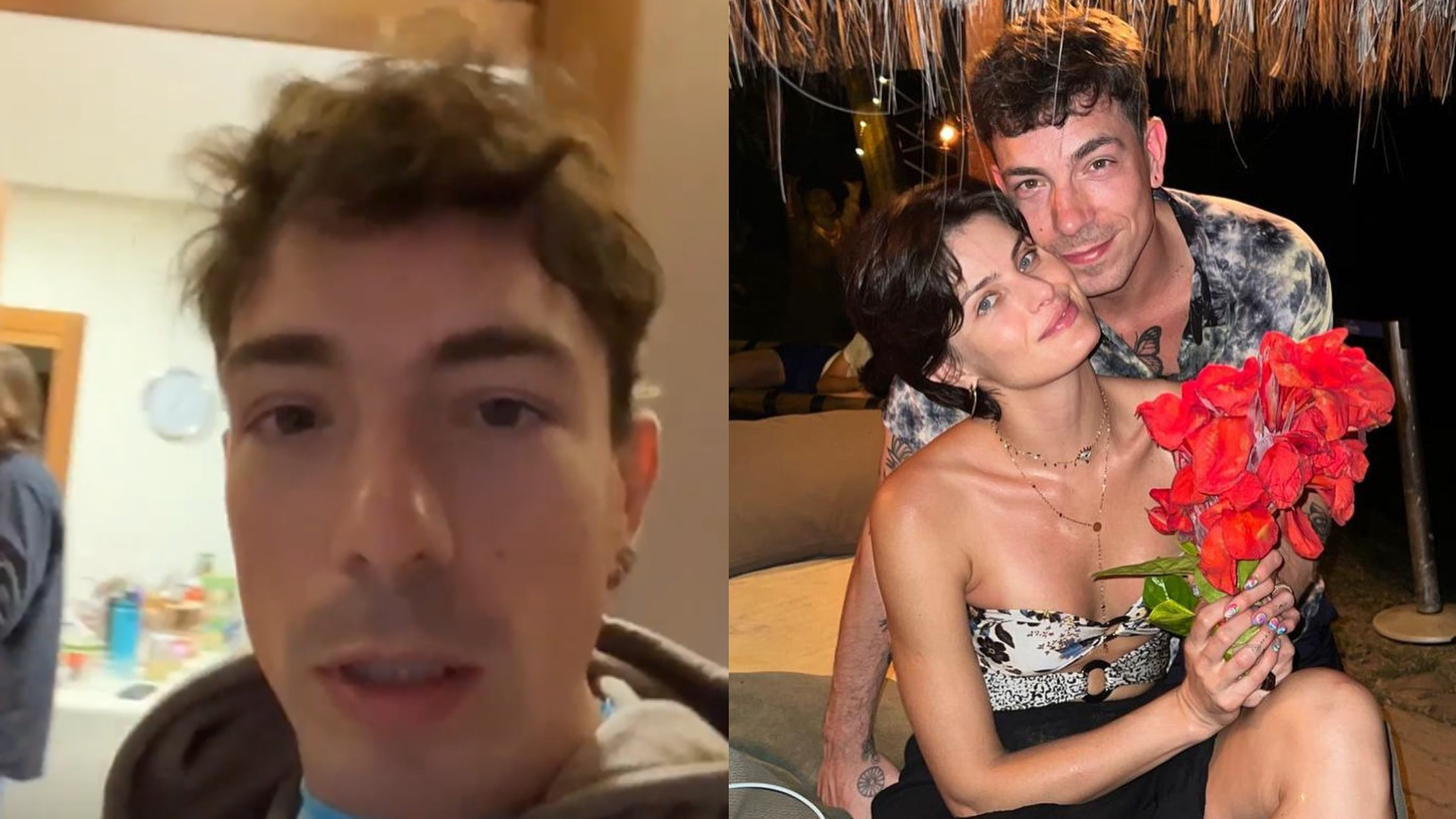Di Ferrero quase cai de penhasco durante sexo com Isabeli Fontana: “Quase morri”