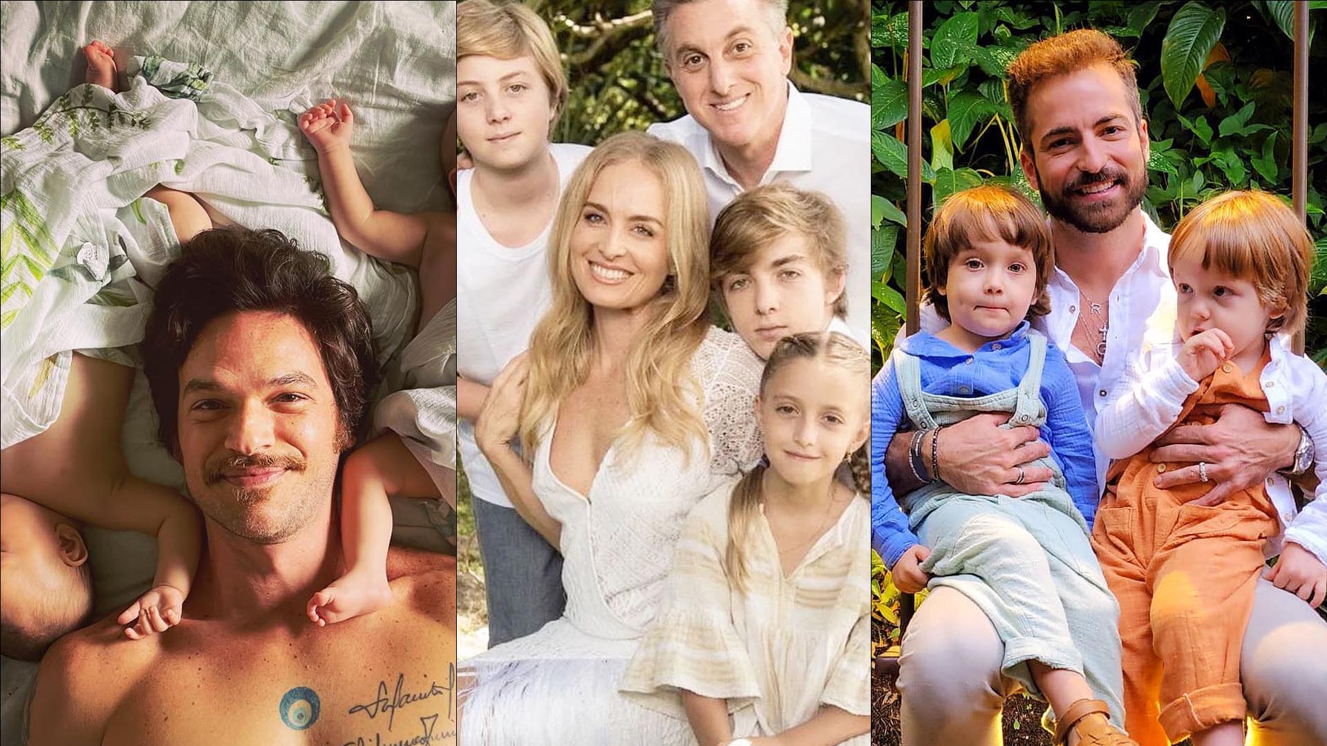 Fofura! Famosos celebram Dia dos Pais com homenagens emocionantes: “Laços de amor”
