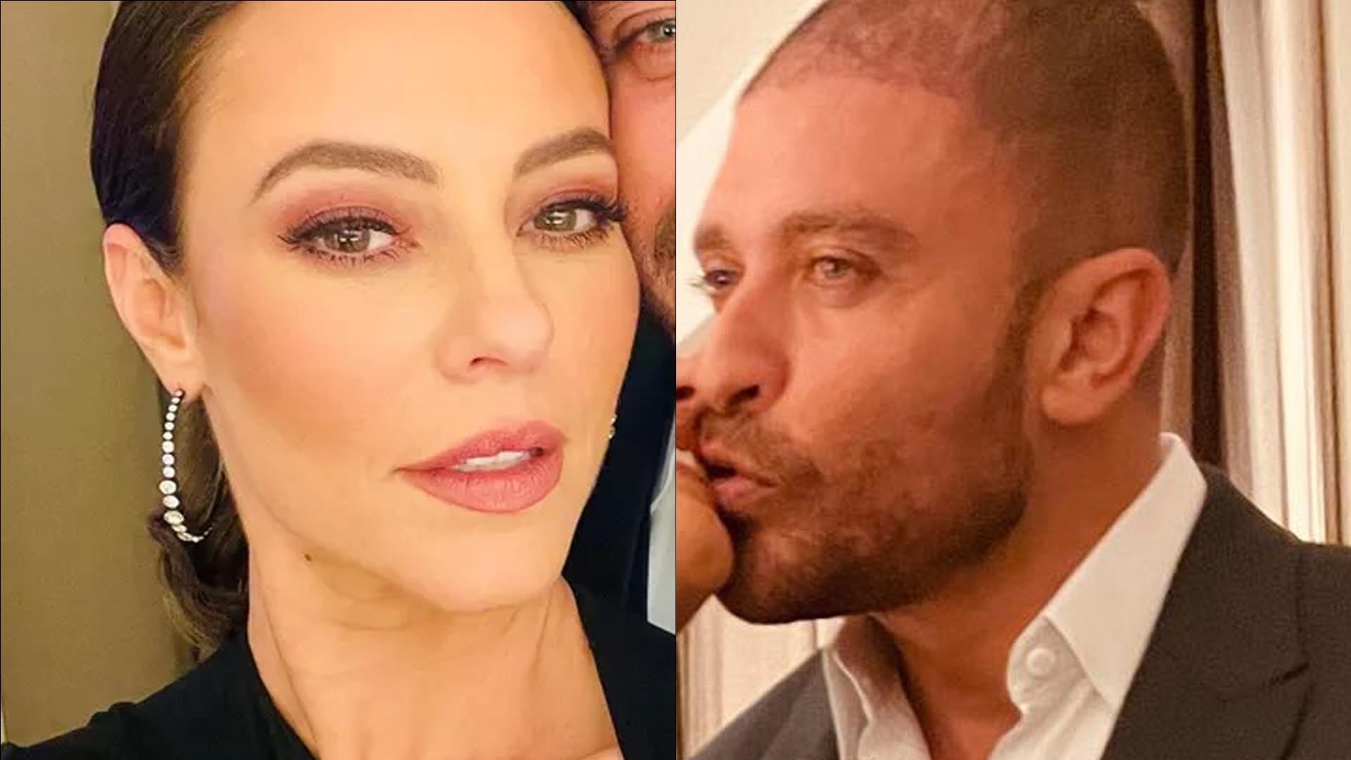 Diogo Nogueira agarra Paolla Oliveira por trás e dá beijão romântico: “Paixão”
