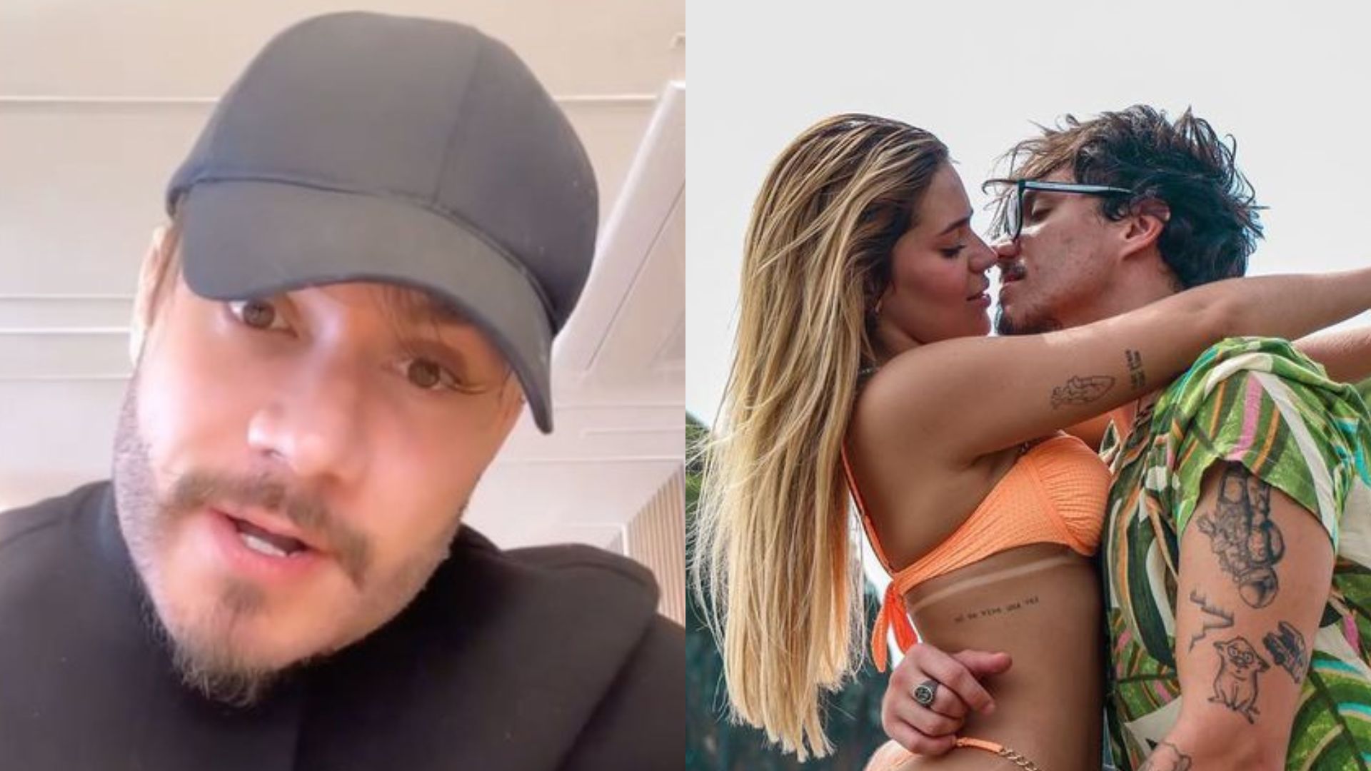 Ex-BBB Eliezer surta ao ser questionado se é bancado por Viih Tube: “Tenho trabalho”