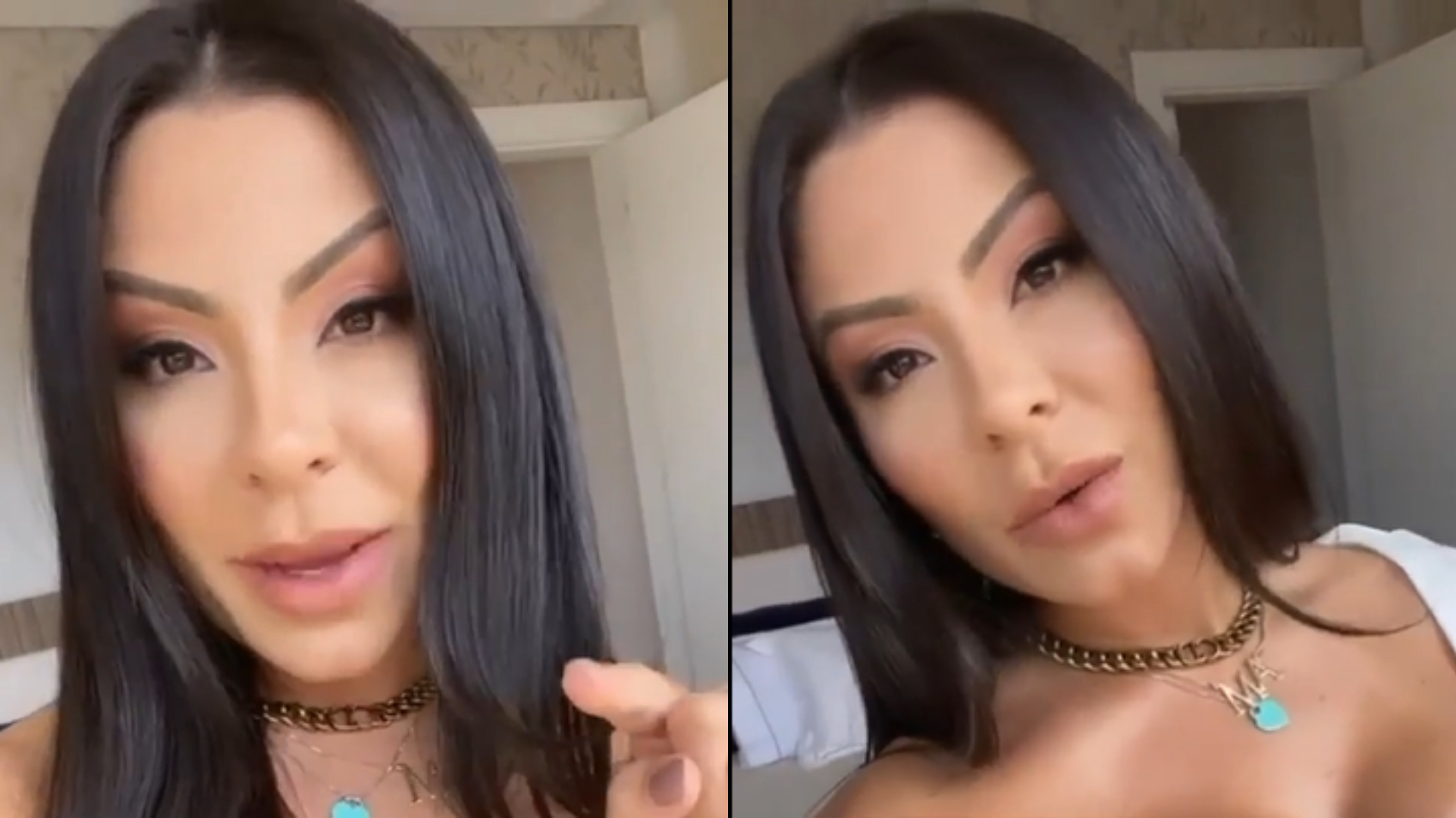 Esposa de Thammy Miranda se revolta com pergunta sobre o filho: “Vai tomar no c*”