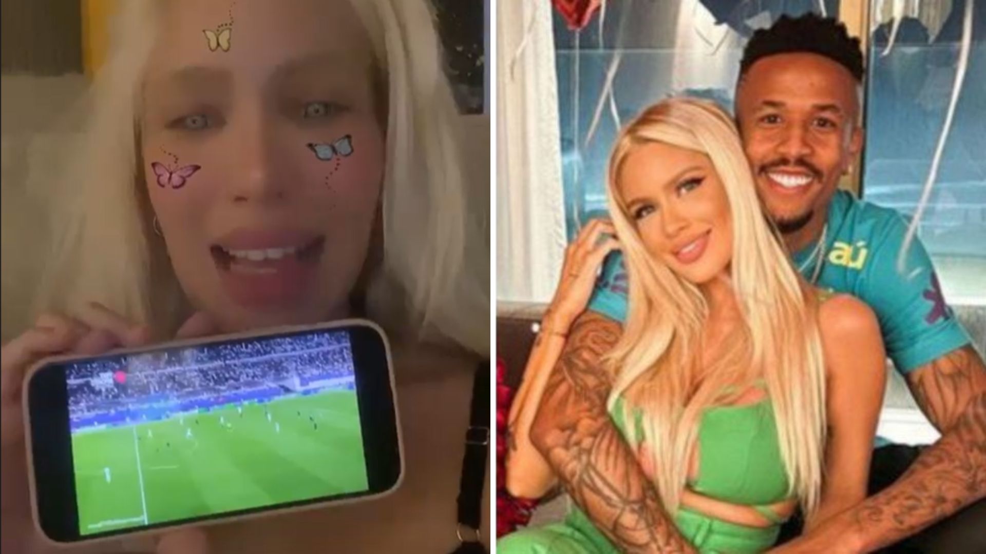 Paz? Ex de Éder Militão narra partida de futebol do jogador: “Estava com saudade”