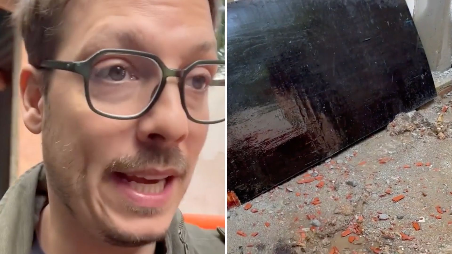 Reforma na mansão de Fábio Porchat dá errado e choca humorista: “Gostoso, né?”
