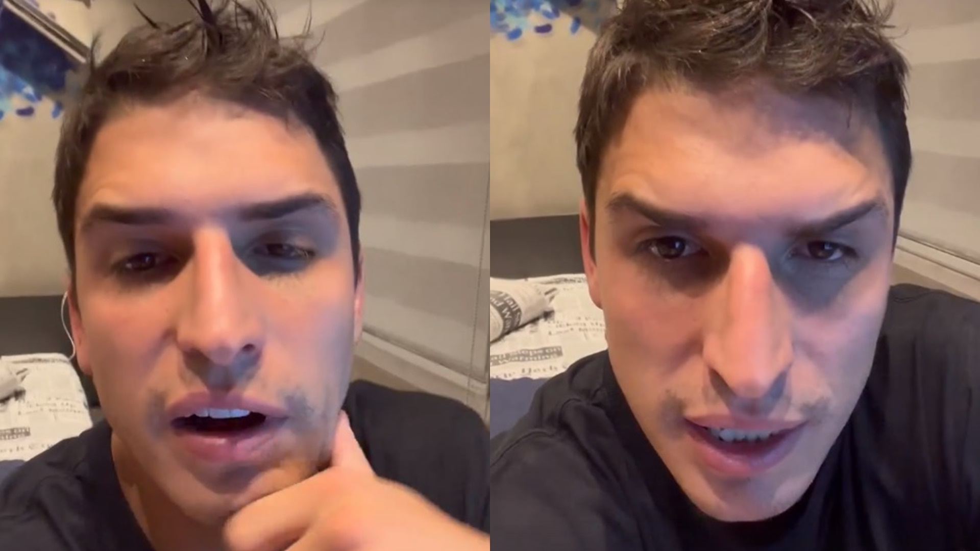 Ex-BBB Felipe Prior se pronuncia após ser acusado de invadir propriedade: “Nada a ver”