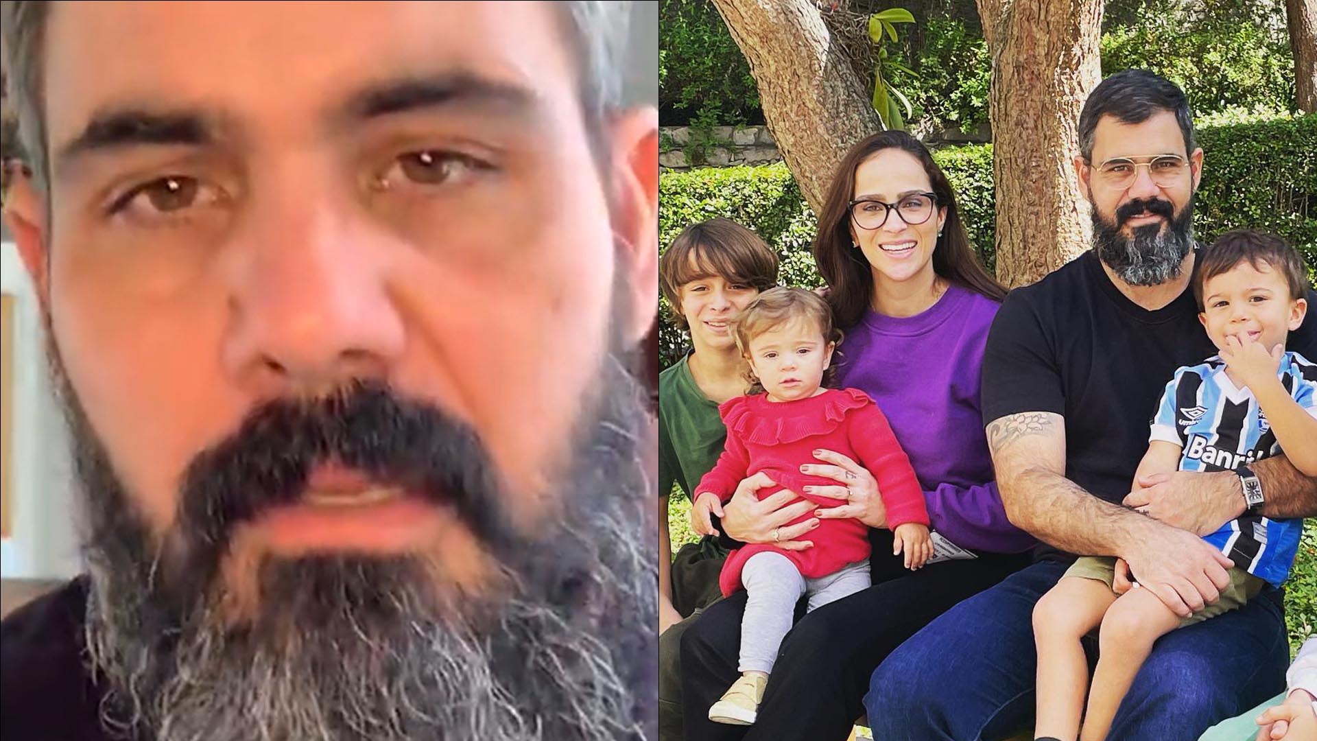 No Dia dos Pais, filha de Juliano Cazarré passa por nova cirurgia: “Peço orações”