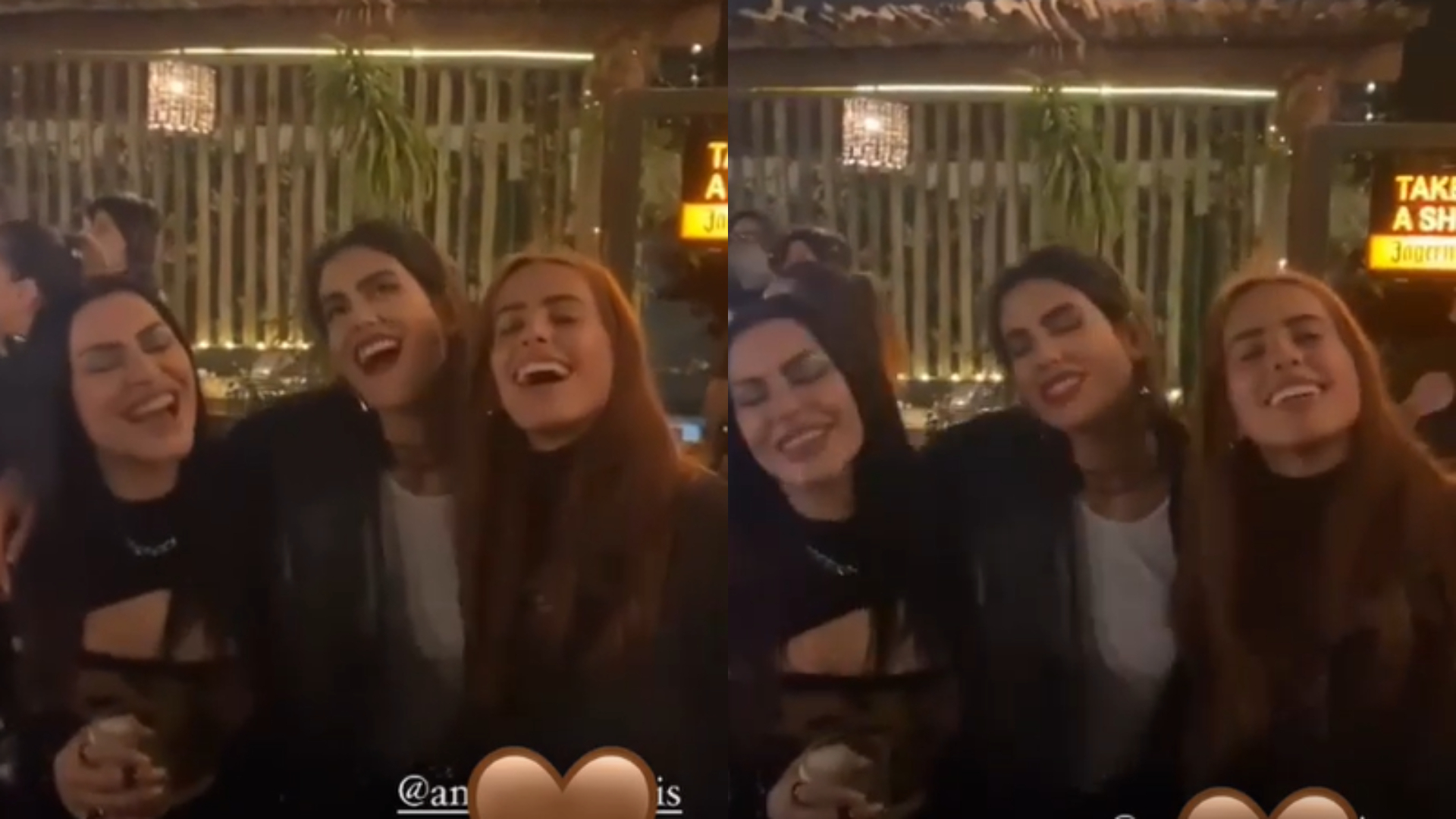 Filhas de Gloria Pires se reúnem em vídeo raríssimo e rebolam muito: “Que trio”