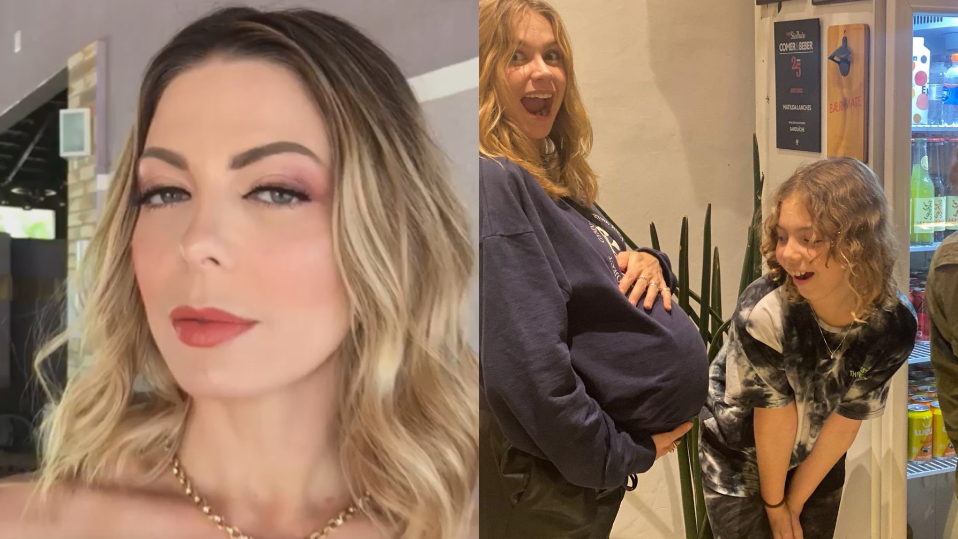 Sheila Mello revela que filha está ansiosa pela chegada dos sobrinhos: “Como será?”