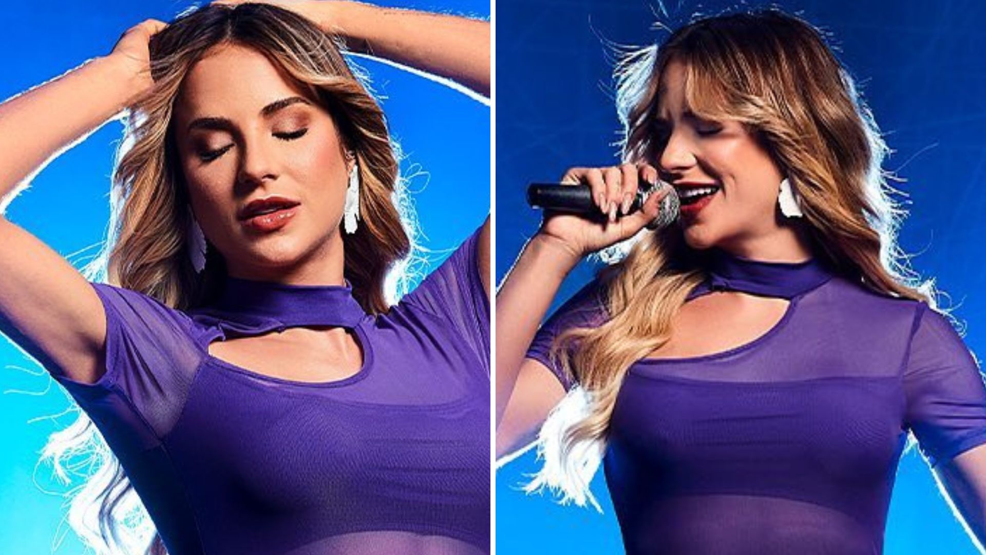 Gabi Martins deixa lingerie à mostra em tubinho transparente e fãs suspiram: “Um sonho”