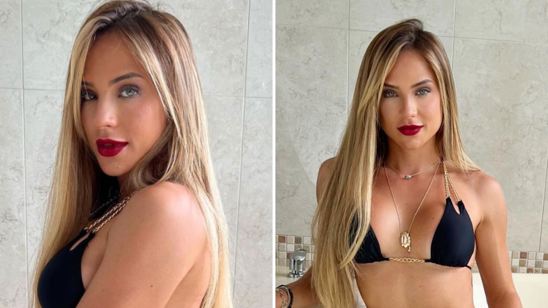 Gabi Martins entra na banheira com biquíni fio-dental e provoca: “Vou dar trabalho”