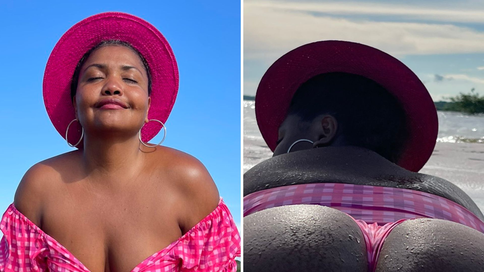 Aos 44 anos, Gaby Amarantos exibe sua ‘raba’ em clique ousado de biquíni: “Gostosa”