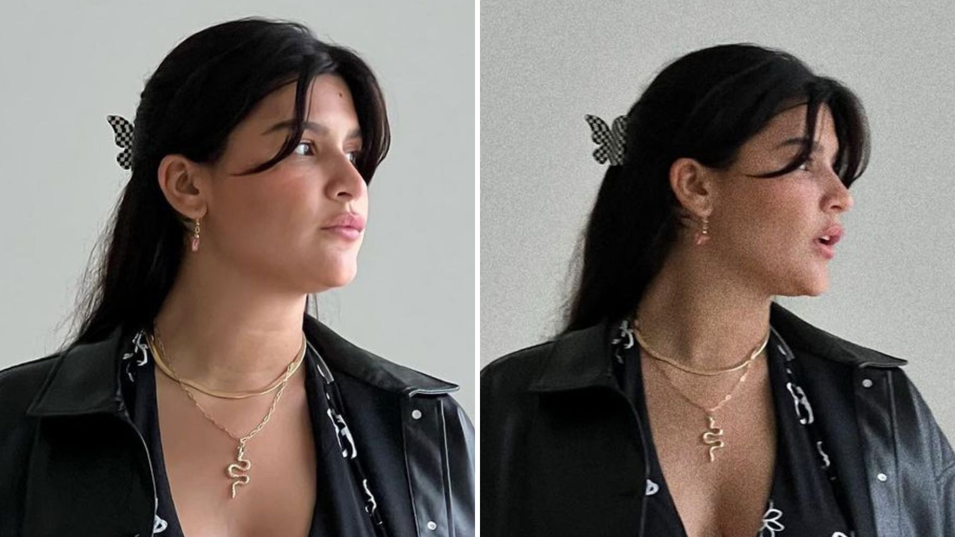 Filha de Flávia Alessandra dispensa sutiã e ostenta decotão a bordo de vestidinho: “Gata”