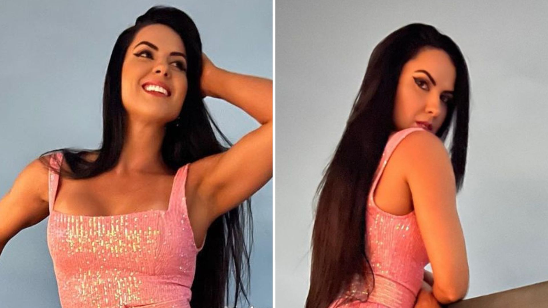 Graciele Lacerda dá empinadinha estratégica com vestido curtíssimo: “Espetáculo”