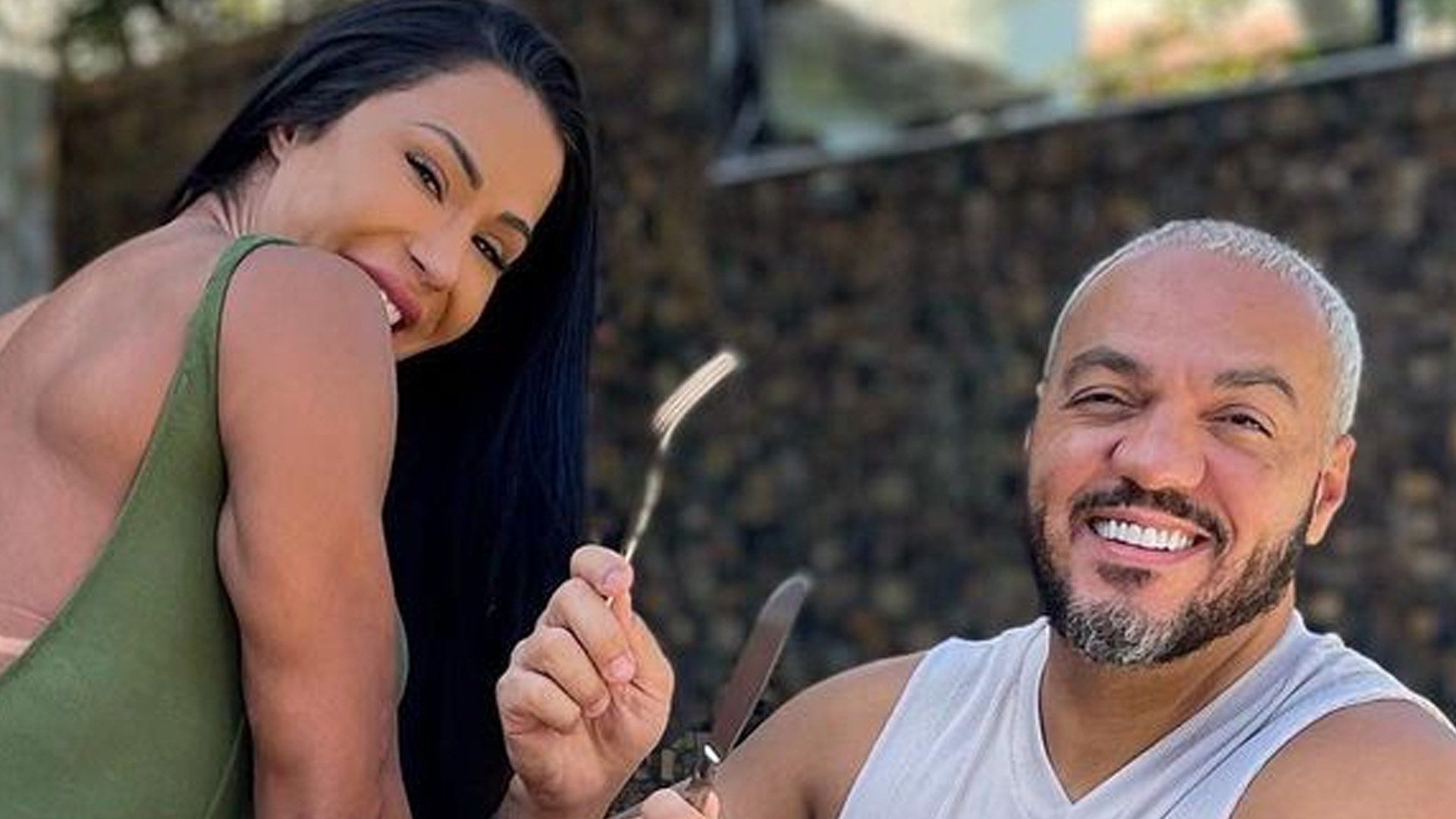 Gracyanne Barbosa esclarece ciúmes de Belo por conteúdo sensual: “Sabe o que é dele”