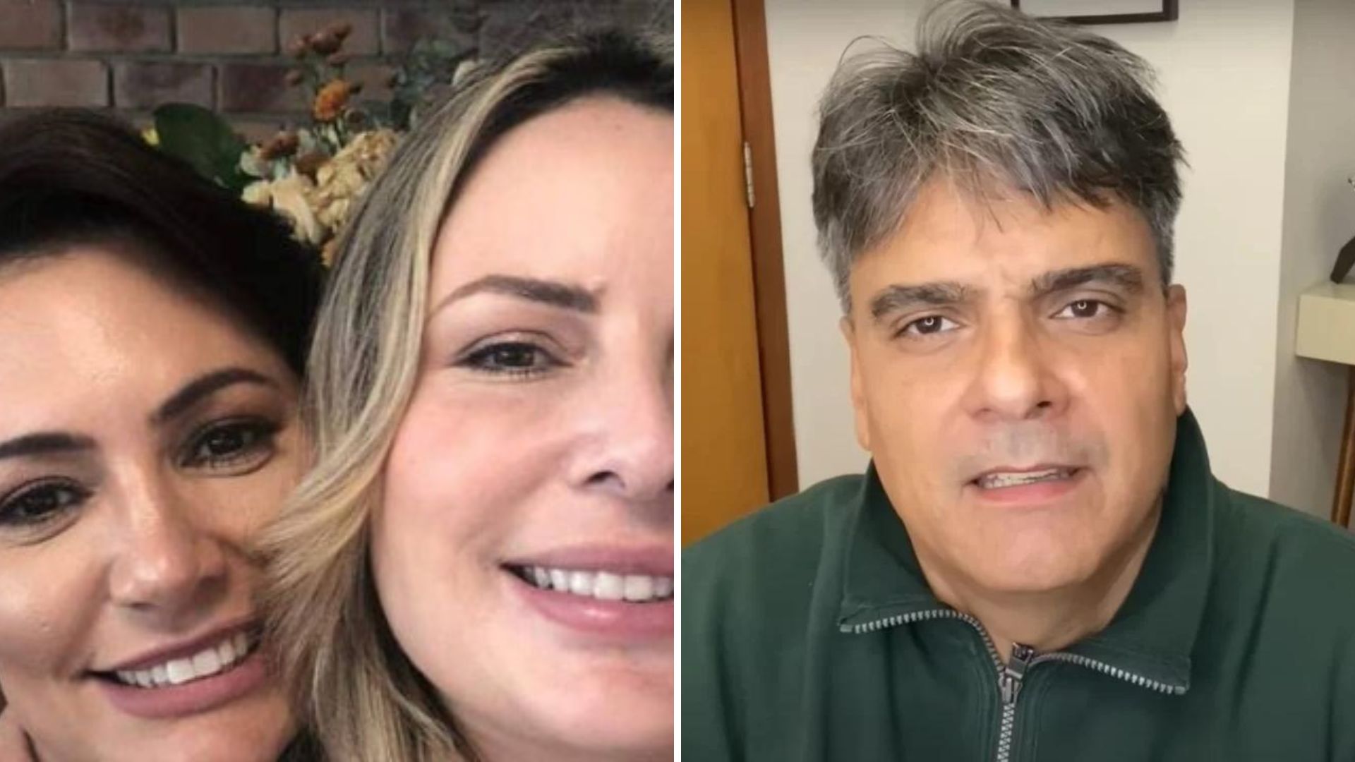 Guilherme de Pádua explica foto de sua esposa com Michelle Bolsonaro: “Ela entrou”