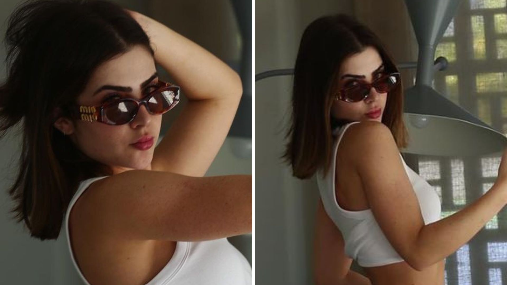 De visual novo, Jade Picon elege cropped mínimo e causa com barriga negativa: “Boneca”